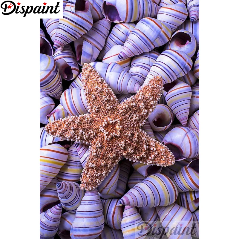 Dispaint Full Square/Round Drill 5D DIY Diamond Painting "Conch star" Embroidery Cross Stitch 3D Home Decor A10689
Dispaint Full Square/Round Drill 5D DIY Diamond Painting "Conch star" Embroidery Cross Stitch 3D Home Decor A10689