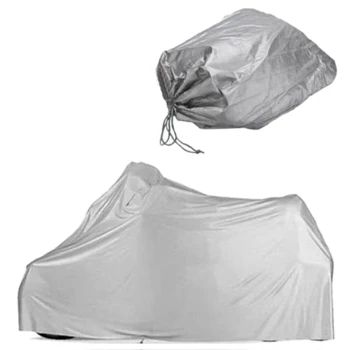 Waterproof Motorcycle Garage tarpaulin tarpaulin motorcycle cover 246 * 105 * 127 cm / Size XL Silver
Waterproof Motorcycle Garage tarpaulin tarpaulin motorcycle cover 246 * 105 * 127 cm / Size XL Silver