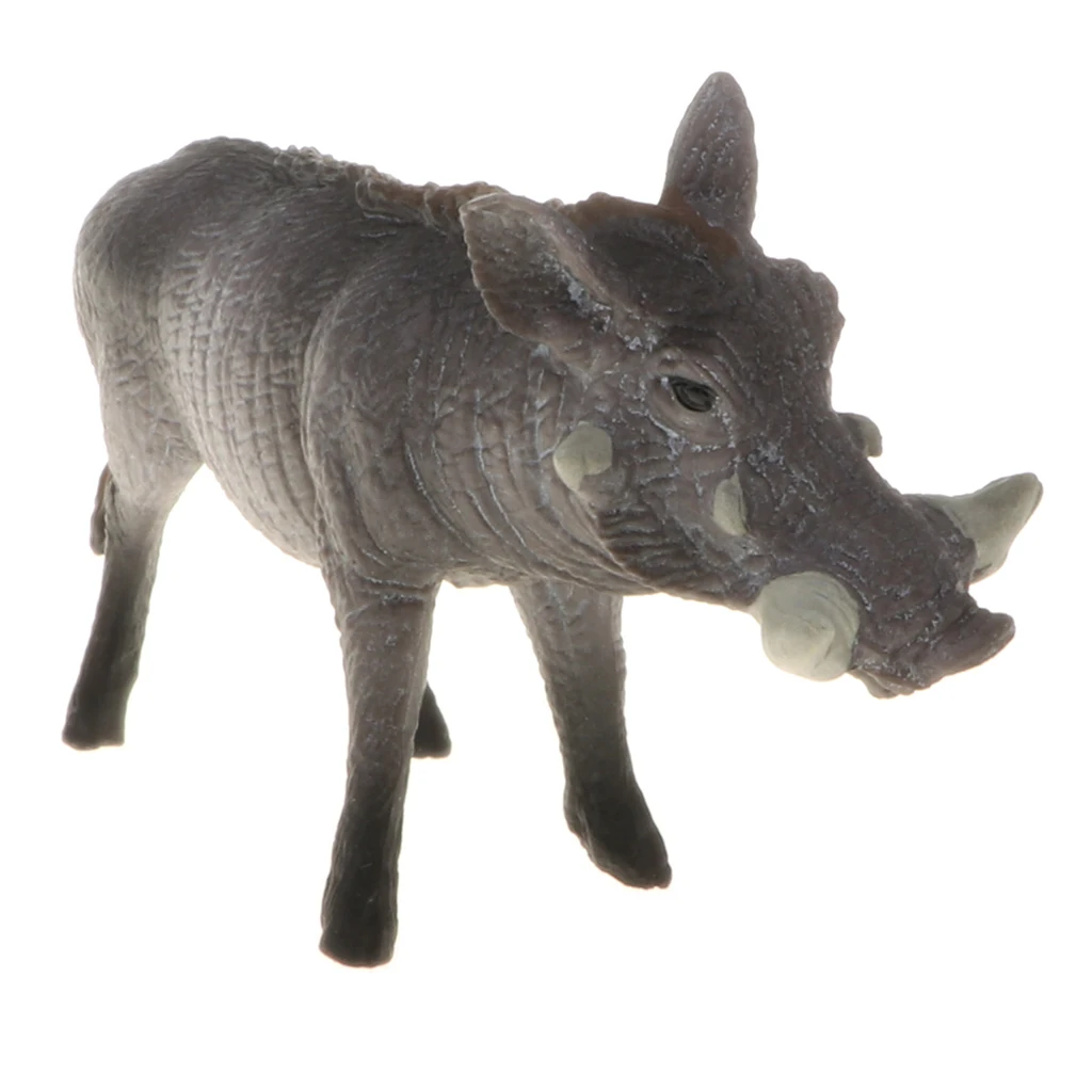 Plastic Realistic Wildlife Jungle Forest Animals Boar Action Figure Toys Playset, Eduactional Toys For Kids Toddler Collectibles