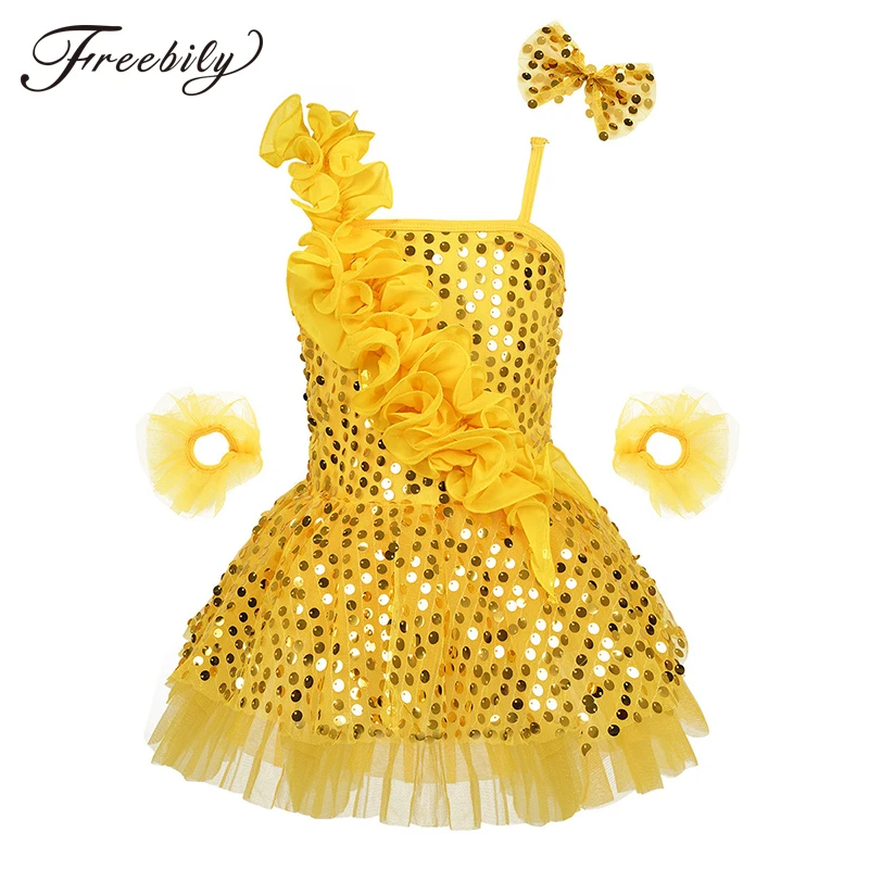 New Design Girls Latin Dance Dresses Professional Shiny Sequins Asymmetric Latin Dress Stage Performance Clothing for Kids
New Design Girls Latin Dance Dresses Professional Shiny Sequins Asymmetric Latin Dress Stage Performance Clothing for Kids