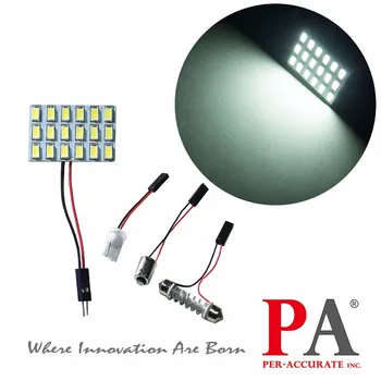 

PA LED 4PCS x 18SMD 5630 5730 LED Board Light 12V DC White Interior Reading Dome Light Lamp T10 BA9S