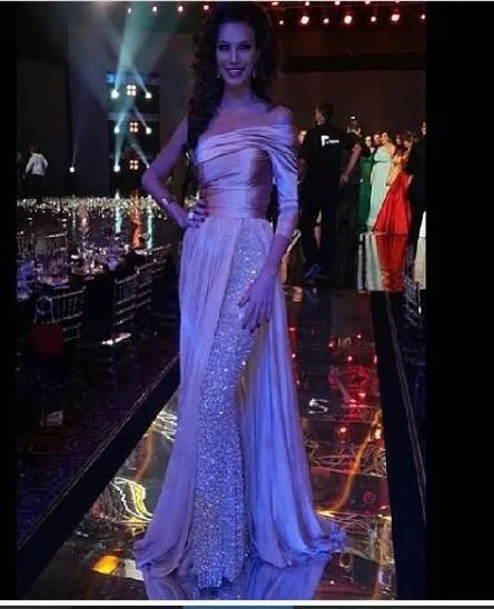 evening dress 2015 new Fashion One Shoulder Ruched Half Sleeve Bling Bling Sequined Cheap long Prom Dresses
evening dress 2015 new Fashion One Shoulder Ruched Half Sleeve Bling Bling Sequined Cheap long Prom Dresses