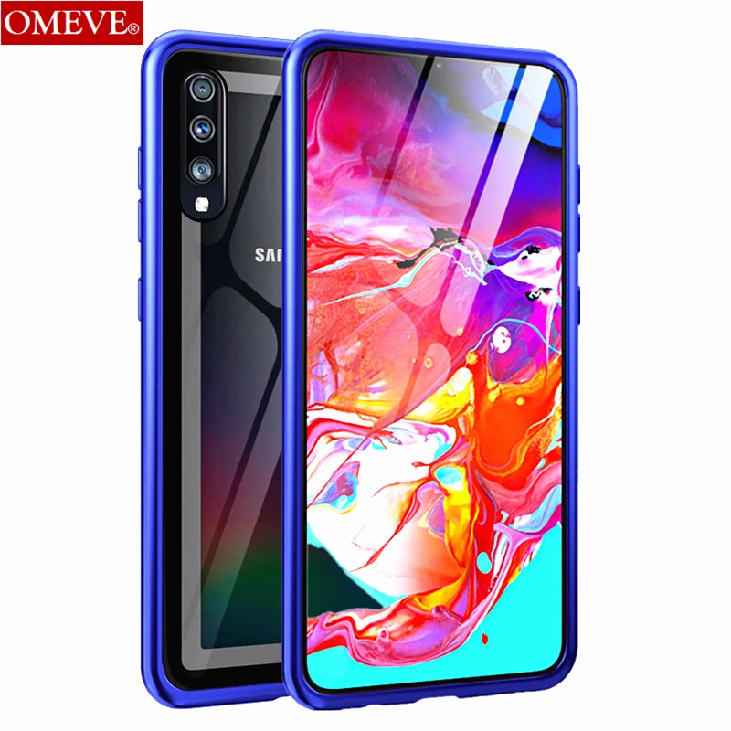 OMEVE for Samsung A70 Case Aluminum Metal Bumper Frame and Tempered Glass Back Cover for Samsung Galaxy A70 Cover Funda Coque
OMEVE for Samsung A70 Case Aluminum Metal Bumper Frame and Tempered Glass Back Cover for Samsung Galaxy A70 Cover Funda Coque