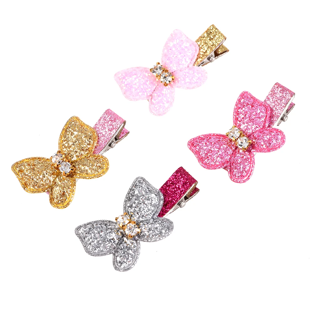 M MISM One Pair Cute Girls Hair Clips Bowknot Butterfly Twinkling Hairpins Shiny Rhinestone For Lovely Girls Hair Accessories
M MISM One Pair Cute Girls Hair Clips Bowknot Butterfly Twinkling Hairpins Shiny Rhinestone For Lovely Girls Hair Accessories