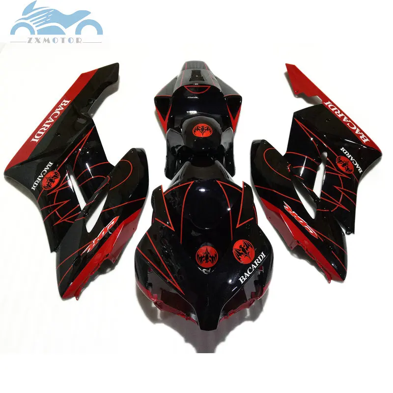 

ABS plastic Glossy black fairing kit for 2004 2005 CBR 1000RR Injection mold fairings cbr1000rr 04 05 aftermarket body parts