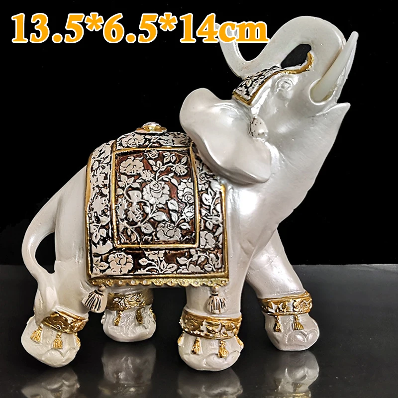 Animal Elephant Decoration Resin Non-toxic Creative Home Craft Figurine Statue Feng Shui Good Luck Accessories
Animal Elephant Decoration Resin Non-toxic Creative Home Craft Figurine Statue Feng Shui Good Luck Accessories
