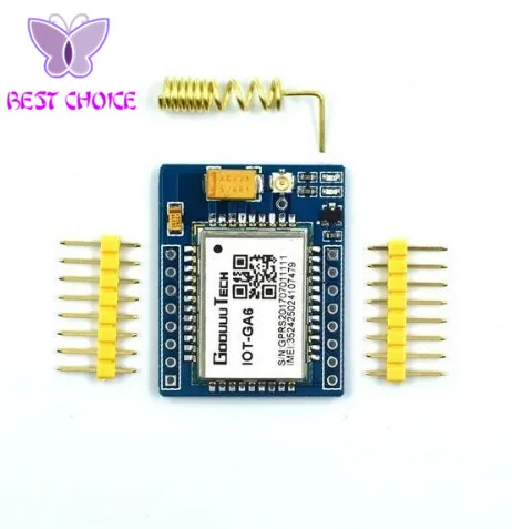 mini A6 GPRS GSM Kit Wireless Extension Module Board Antenna Tested Worldwide Store for SIM800L
mini A6 GPRS GSM Kit Wireless Extension Module Board Antenna Tested Worldwide Store for SIM800L