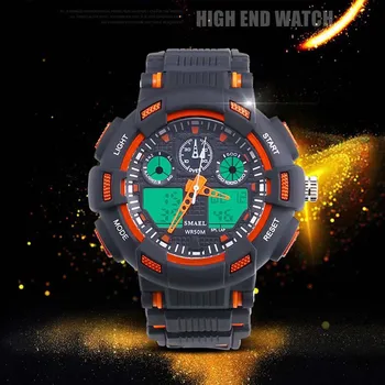 Teen Men's Double Show Luminous Multi-Function Outdoor sport watch Electronic digital Watch gifts Men's luminous watch for swim
Teen Men's Double Show Luminous Multi-Function Outdoor sport watch Electronic digital Watch gifts Men's luminous watch for swim