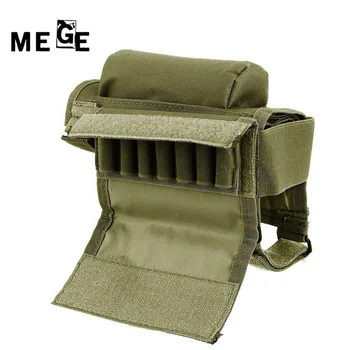 MEGE Brand Outdoor Bullet Bag Portable Adjustable Tactical Cartridge Holder Hunting Butt stock Bag For Outdoor Training
MEGE Brand Outdoor Bullet Bag Portable Adjustable Tactical Cartridge Holder Hunting Butt stock Bag For Outdoor Training