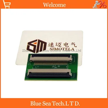 40 Pin 0.5mm FPC/FFC PCB connector socket adapter board,40P flat cable extend for LCD screen interface
40 Pin 0.5mm FPC/FFC PCB connector socket adapter board,40P flat cable extend for LCD screen interface