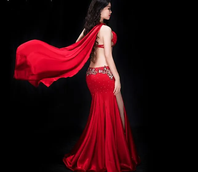 New 2 Piece Women Luxury Oriental Dance Costume Bra Skirt Egypt Dance Performance Show Outfit Red Purple Royal Blue
New 2 Piece Women Luxury Oriental Dance Costume Bra Skirt Egypt Dance Performance Show Outfit Red Purple Royal Blue
