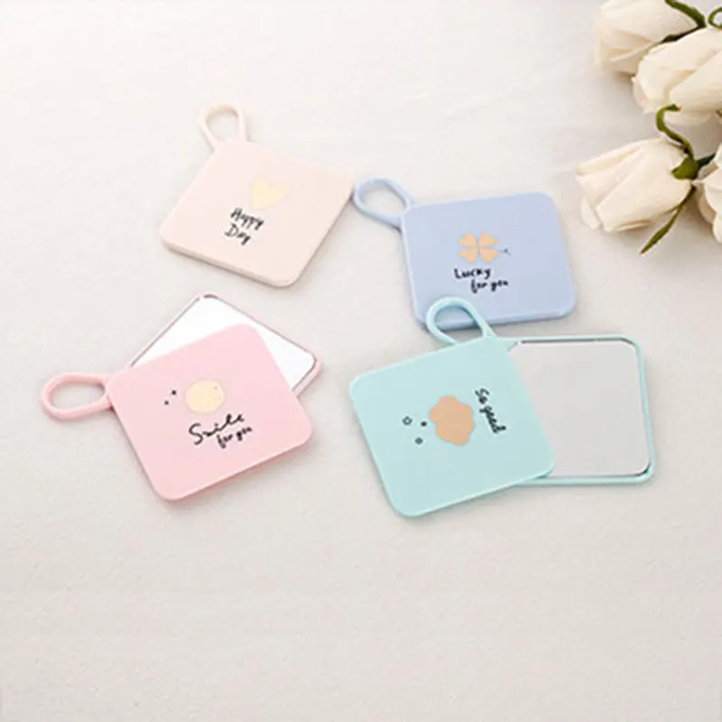 HUAMIANLI Square Rotation Make Up Mirror Creative Small Mirror With Hook Beauty Mirror Gift For Girls Pattern Sent at Random
HUAMIANLI Square Rotation Make Up Mirror Creative Small Mirror With Hook Beauty Mirror Gift For Girls Pattern Sent at Random