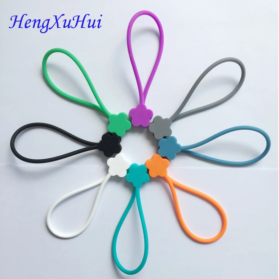 8-color Magnet Silicone Cable Winder Earphone Cord Winder Cable Holder Organizer Clips
8-color Magnet Silicone Cable Winder Earphone Cord Winder Cable Holder Organizer Clips