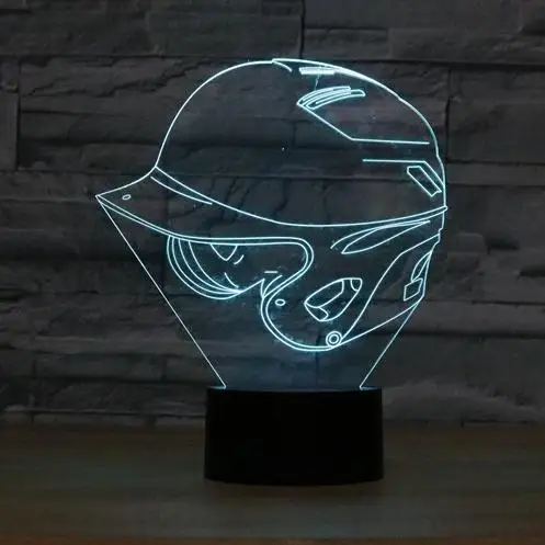 Baseball Cap 3D Lamp Baby Sleeping Lamp 7 Color Changing Shape Small Night Light LED Desk Lamp Atmosphere lamp
Baseball Cap 3D Lamp Baby Sleeping Lamp 7 Color Changing Shape Small Night Light LED Desk Lamp Atmosphere lamp