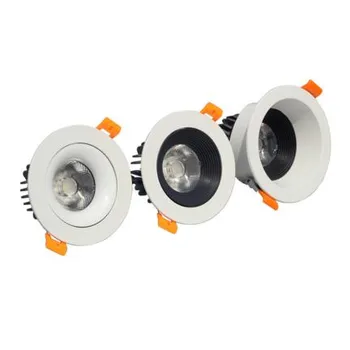 High quality Dimmable LED COB Spotlight Ceiling lamp AC85-265V 5W 7W 9W 12W Aluminum recessed downlights round led panel light
High quality Dimmable LED COB Spotlight Ceiling lamp AC85-265V 5W 7W 9W 12W Aluminum recessed downlights round led panel light