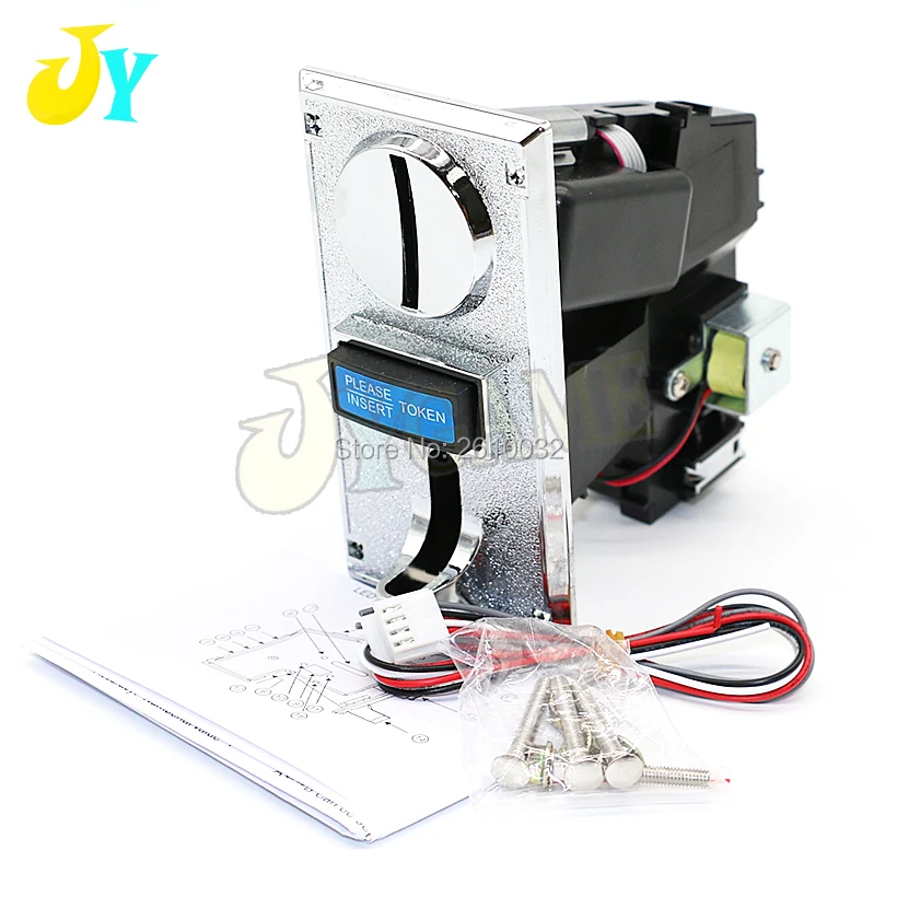 6 Coins Selector Coin Acceptor Intelligent CPU software control Multi Coin mechanism for Arcade Video Games Vending Machine
6 Coins Selector Coin Acceptor Intelligent CPU software control Multi Coin mechanism for Arcade Video Games Vending Machine
