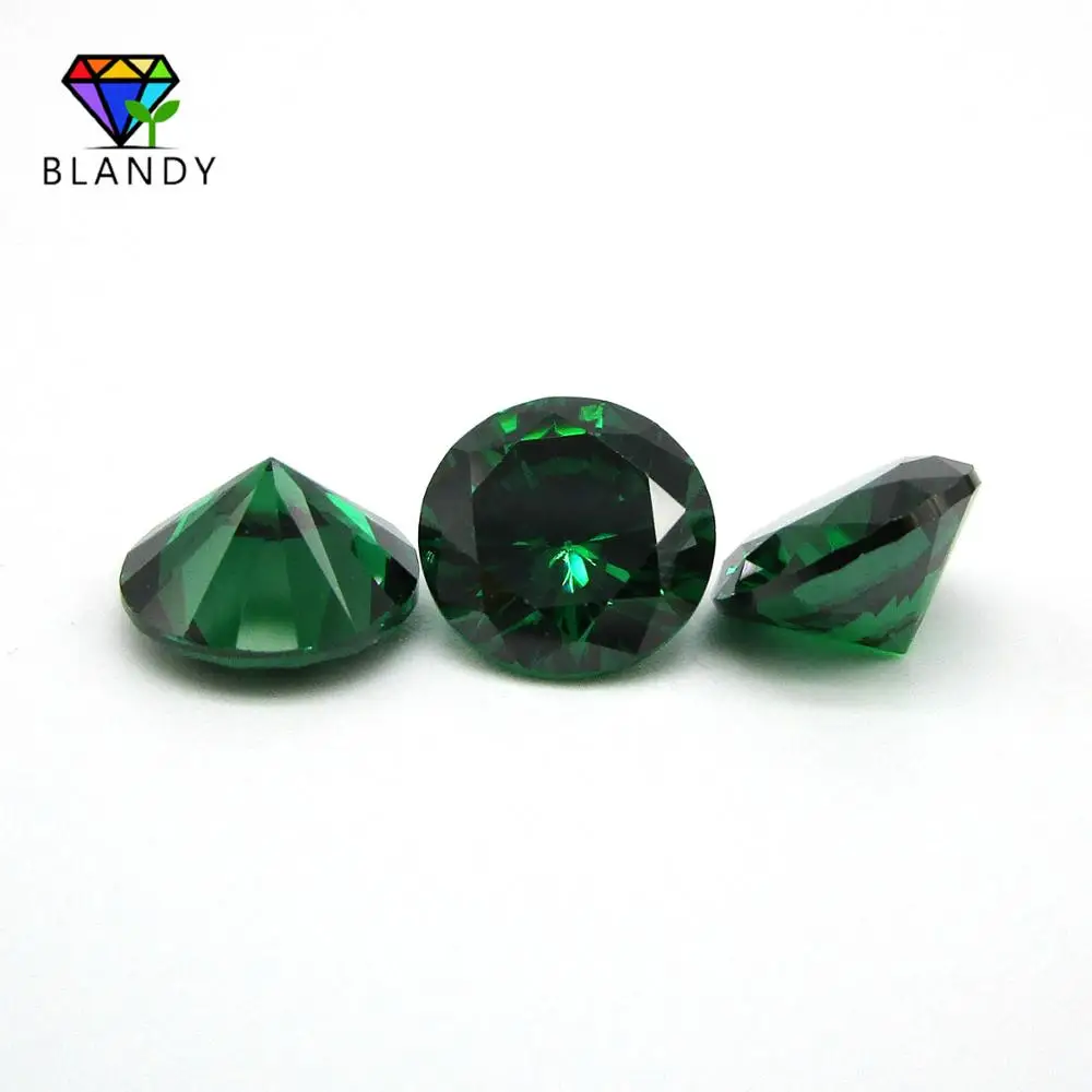Factory Direct Price Green Cubic Zirconia 1.0~3.0mm 5A Quality Round Machine Cut CZ Stone Synthetic Emeral Gems For Jewelry
Factory Direct Price Green Cubic Zirconia 1.0~3.0mm 5A Quality Round Machine Cut CZ Stone Synthetic Emeral Gems For Jewelry