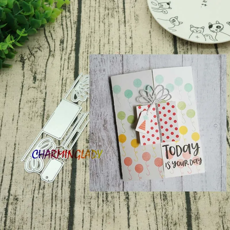 Gift box Metal Cutting Dies For DIY Scrapbooking Paper Card Craft Embossing Dies
Gift box Metal Cutting Dies For DIY Scrapbooking Paper Card Craft Embossing Dies