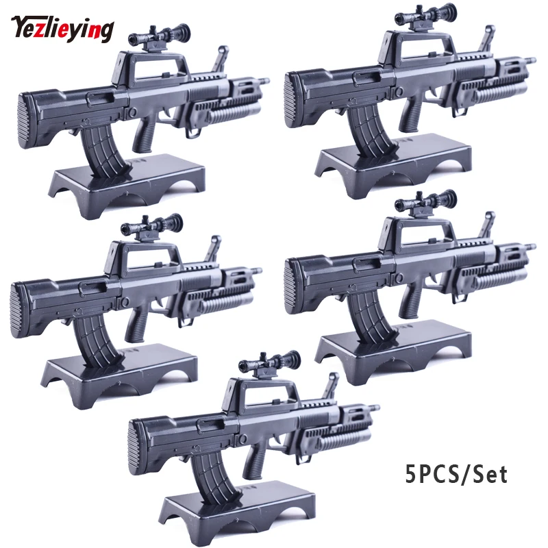 5PCS/Set 1/6 Military Scale Soldier Accessories QBZ-95 Automatic Rifle Gun Model Fit 12" Soldier Figure Toys Use Can not Shoot
5PCS/Set 1/6 Military Scale Soldier Accessories QBZ-95 Automatic Rifle Gun Model Fit 12" Soldier Figure Toys Use Can not Shoot