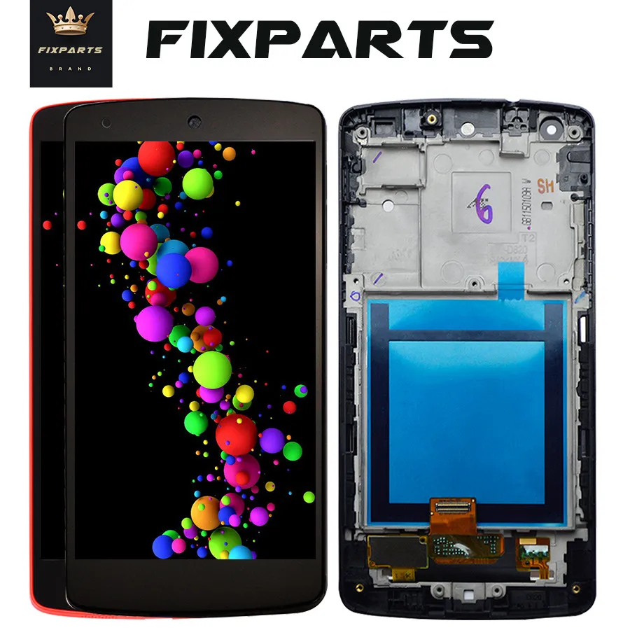 Black For 4.95" LG Google Nexus 5 D820 D821 LCD Display Touch Screen Digitizer Assembly With Frame For LG Nexus 5 Free + Tools
Black For 4.95" LG Google Nexus 5 D820 D821 LCD Display Touch Screen Digitizer Assembly With Frame For LG Nexus 5 Free + Tools