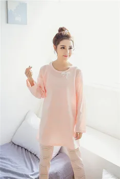 Autumn winter women's pajamas cotton Sets O-Neck Long Sleeve pajamas suit indoor clothing Fashion Style Pajamas Sets
Autumn winter women's pajamas cotton Sets O-Neck Long Sleeve pajamas suit indoor clothing Fashion Style Pajamas Sets