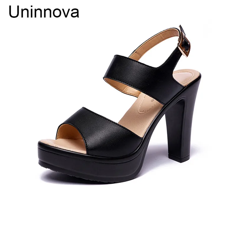 Women Platform Super High Heel Sandals for Summer Ankle Shoes Microfiber Soft Black Apricot Fashion Footwear Uninnova WSA073
Women Platform Super High Heel Sandals for Summer Ankle Shoes Microfiber Soft Black Apricot Fashion Footwear Uninnova WSA073