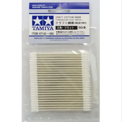 Tamiya 87142 Модель Craft Инструменты Craft Ватные палочки детские (треугольные, плоский, 50 шт.)
Tamiya 87142 Модель Craft Инструменты Craft Ватные палочки детские (треугольные, плоский, 50 шт.)