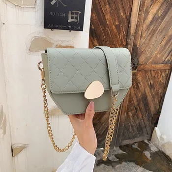 Design Women Fashion Style Handbag Female Luxury Chains Bag patchwork Lock Messenger Bag High Quality Pu Leather Shoulder Bag
Design Women Fashion Style Handbag Female Luxury Chains Bag patchwork Lock Messenger Bag High Quality Pu Leather Shoulder Bag
