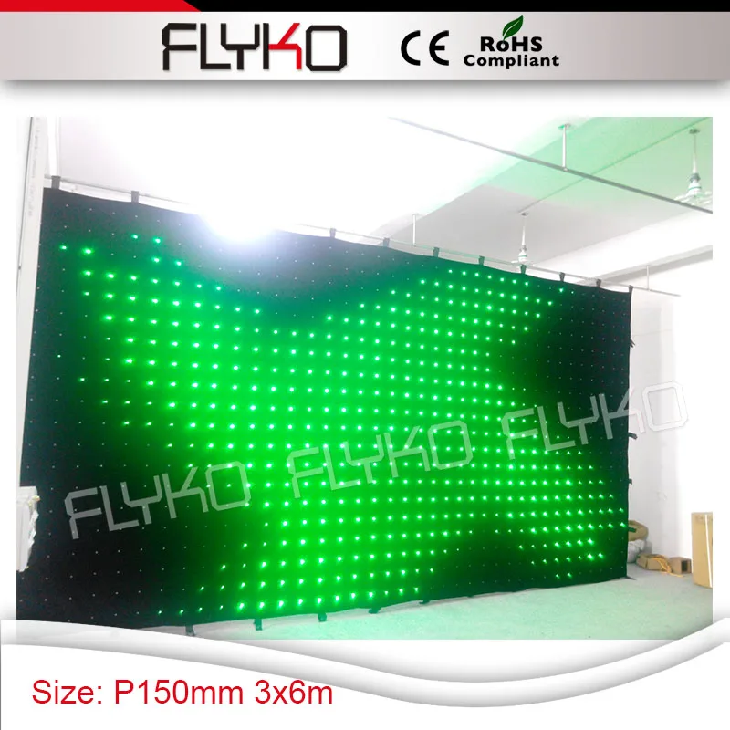 P15 3x6m screen display video programable disco background vision lighting curtain with colorful led lights
P15 3x6m screen display video programable disco background vision lighting curtain with colorful led lights