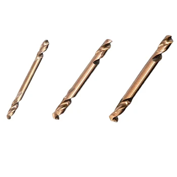 Double Head Twist Drill Bit HSS Wood Drilling Metalworking Power Tool