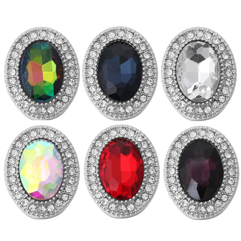 6 Color Rhinestone Snap Jewelry 18MM Buttons Women Party Jewelry Fit Snap Bracelet Wholesale
6 Color Rhinestone Snap Jewelry 18MM Buttons Women Party Jewelry Fit Snap Bracelet Wholesale