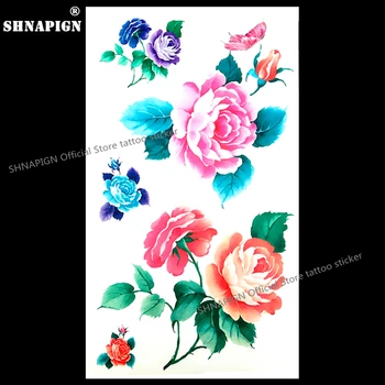 SHNAPIGN Lovely Camellia Style Temporary Tatoo Body Art Arm Flash Tattoo Stickers 17*10cm Waterproof Fake Henna Painless Sticker
SHNAPIGN Lovely Camellia Style Temporary Tatoo Body Art Arm Flash Tattoo Stickers 17*10cm Waterproof Fake Henna Painless Sticker