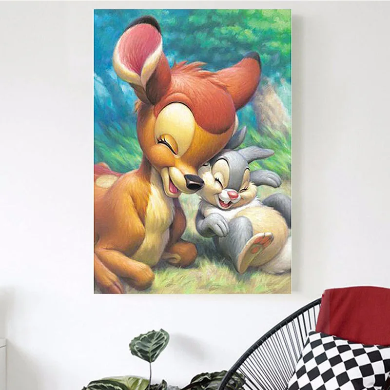 New 5D DIY diamond embroidery cartoon cute rabbit diamond painting mosaic Rhinestone crafts home decoration murals YC393
New 5D DIY diamond embroidery cartoon cute rabbit diamond painting mosaic Rhinestone crafts home decoration murals YC393