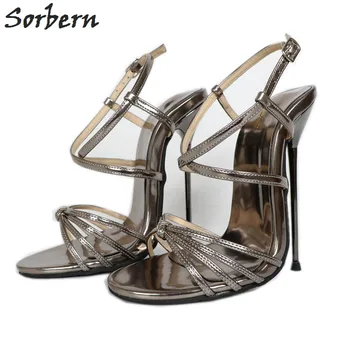 Sorbern 14Cm Metal Heels Slingback Sandals Summer Shoes Ladies Sexy Ladies Sandals Fetish High Heel Sandal Shoes Plus Size 15
Sorbern 14Cm Metal Heels Slingback Sandals Summer Shoes Ladies Sexy Ladies Sandals Fetish High Heel Sandal Shoes Plus Size 15