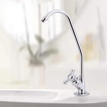 1/4'' Kitchen Faucet Tap Chrome Reverse Osmosis RO Drinking Water Filter Zinc Alloy
1/4'' Kitchen Faucet Tap Chrome Reverse Osmosis RO Drinking Water Filter Zinc Alloy