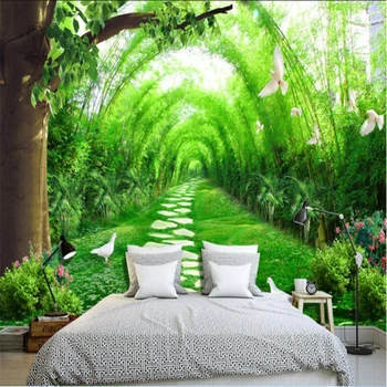 beibehang Custom 3D wallpaper stereo fresh bamboo forest warm romantic fashion TV background wallpaper papel de parede
beibehang Custom 3D wallpaper stereo fresh bamboo forest warm romantic fashion TV background wallpaper papel de parede