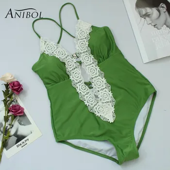 Anibol Lace One Piece Swimsuit Women 2018 High Cut Sexy Girls Swimwear Monokini Backless Summer Beach Wear Bathing Suit
Anibol Lace One Piece Swimsuit Women 2018 High Cut Sexy Girls Swimwear Monokini Backless Summer Beach Wear Bathing Suit