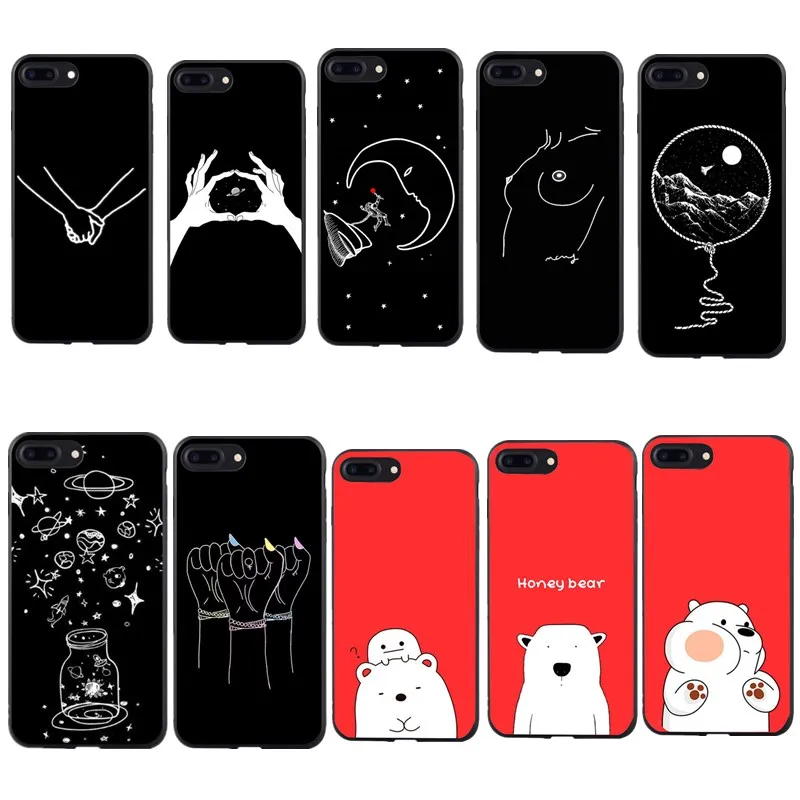 Original Phone Case For iphone 5s SE 6 7 7plus 8 8plus Cases Funda 3D Cute Bear Cover For iphone 6s x 10 Case Coque Capa Bag
Original Phone Case For iphone 5s SE 6 7 7plus 8 8plus Cases Funda 3D Cute Bear Cover For iphone 6s x 10 Case Coque Capa Bag