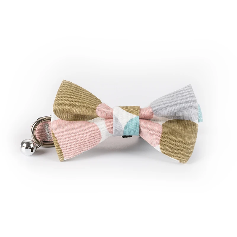 13 dog bow tie pink and blue