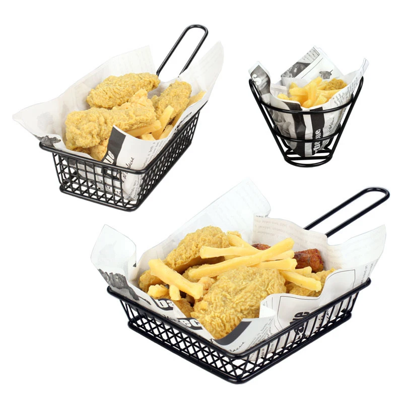 French Fries Basket Kitchenware Fast Food Tray Multifunction Fries Food Tools Fries Chicken Snack Shelf Baskets Stainless Steel
French Fries Basket Kitchenware Fast Food Tray Multifunction Fries Food Tools Fries Chicken Snack Shelf Baskets Stainless Steel