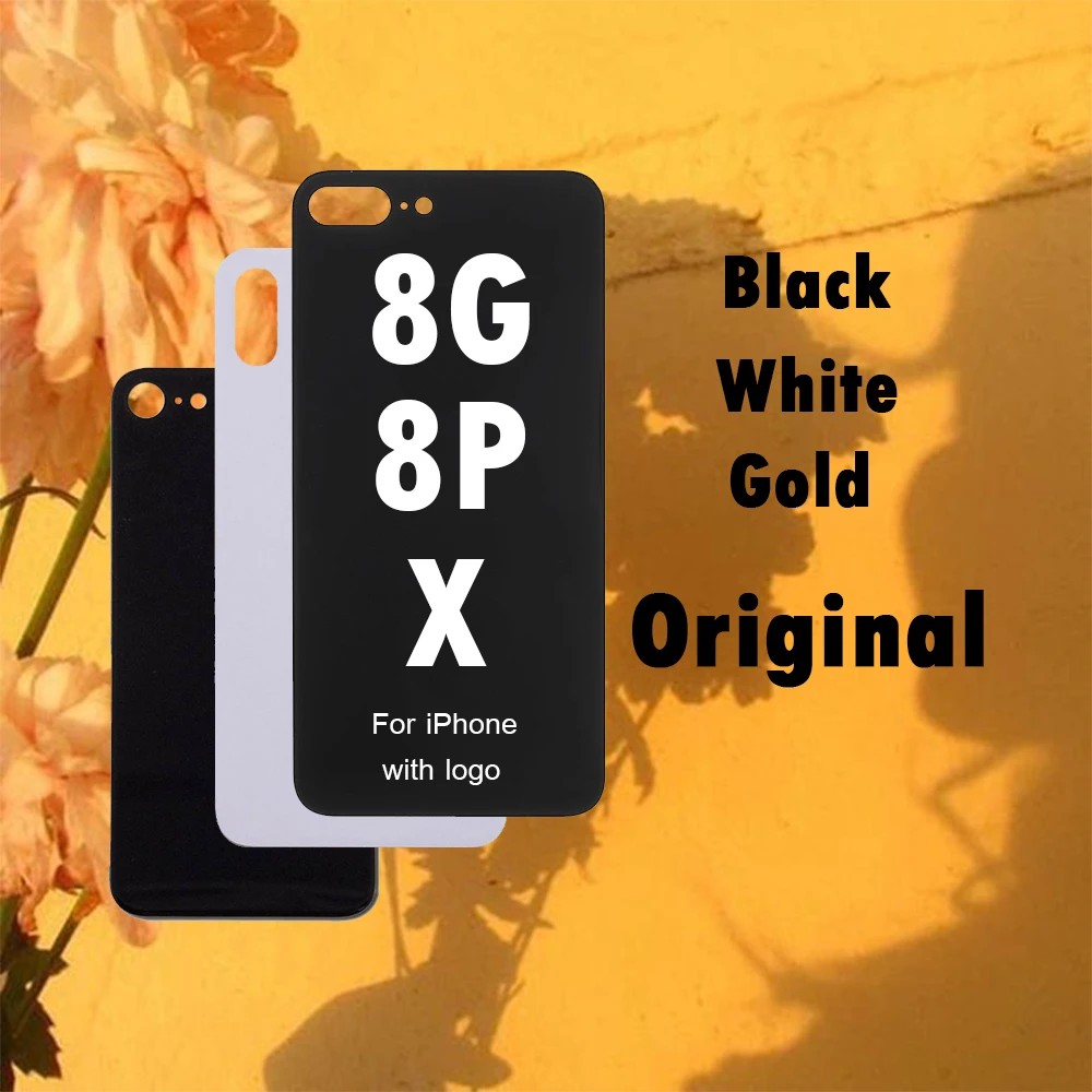 Free shipping Original for iPhone 8 8 Plus X Back Battery Door Cover Rear Glass Housing Replacement with logo
Free shipping Original for iPhone 8 8 Plus X Back Battery Door Cover Rear Glass Housing Replacement with logo