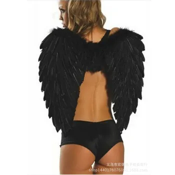 60*45cm Ladies Girls Angel Feather Wings Photo Prop Stage Show Halloween Costume Kids Birthday Gift Wedding Party Decorations
60*45cm Ladies Girls Angel Feather Wings Photo Prop Stage Show Halloween Costume Kids Birthday Gift Wedding Party Decorations