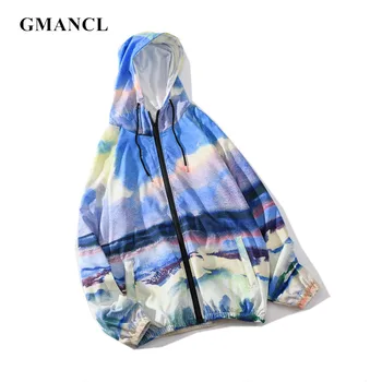 Autumn Men New Streetwear Personality printed Loose Hooded Jackets Fashion Men Hip hop Casual Hoodie Windbreaker Coat
Autumn Men New Streetwear Personality printed Loose Hooded Jackets Fashion Men Hip hop Casual Hoodie Windbreaker Coat