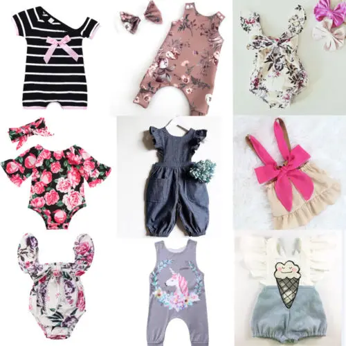 2018 Summer Newborn Baby Kids Girls Ruffle Cute Sweet Romper Jumpsuit Clothes 7 Stylish Outfit
2018 Summer Newborn Baby Kids Girls Ruffle Cute Sweet Romper Jumpsuit Clothes 7 Stylish Outfit