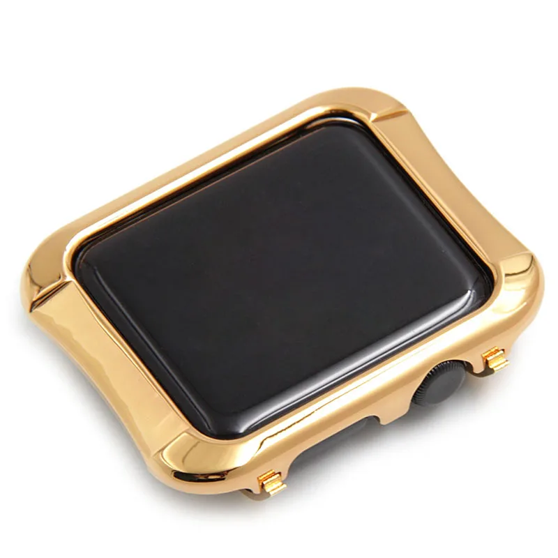 24k Real Gold-plated Protective Bezel Case Metal Watch Frame Protector For Smart Watch Series 1 /2 /3 38mm 42mm
24k Real Gold-plated Protective Bezel Case Metal Watch Frame Protector For Smart Watch Series 1 /2 /3 38mm 42mm