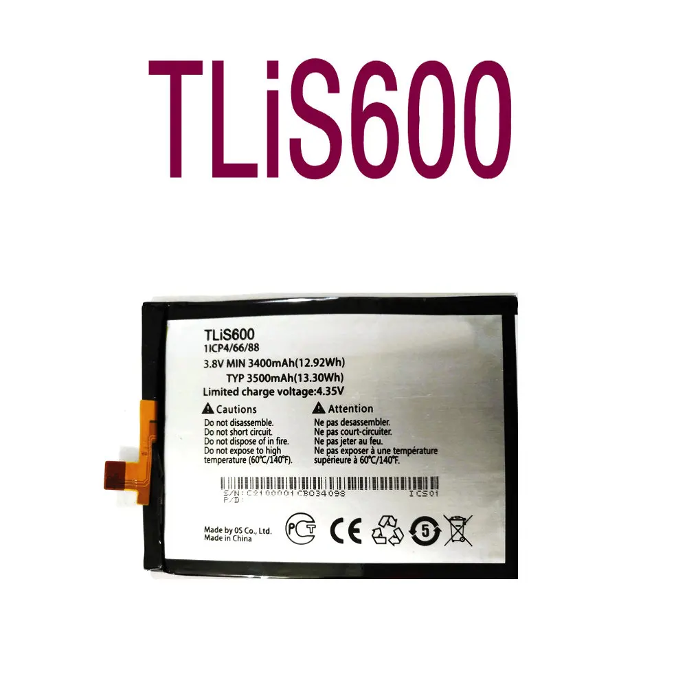 High quality Replacement Battery Authentic 3500m For UMI EMAX / UMI IRON For TCL TliS600 3N I718M M2U M2L M2M Li3834T43P6h886740
High quality Replacement Battery Authentic 3500m For UMI EMAX / UMI IRON For TCL TliS600 3N I718M M2U M2L M2M Li3834T43P6h886740