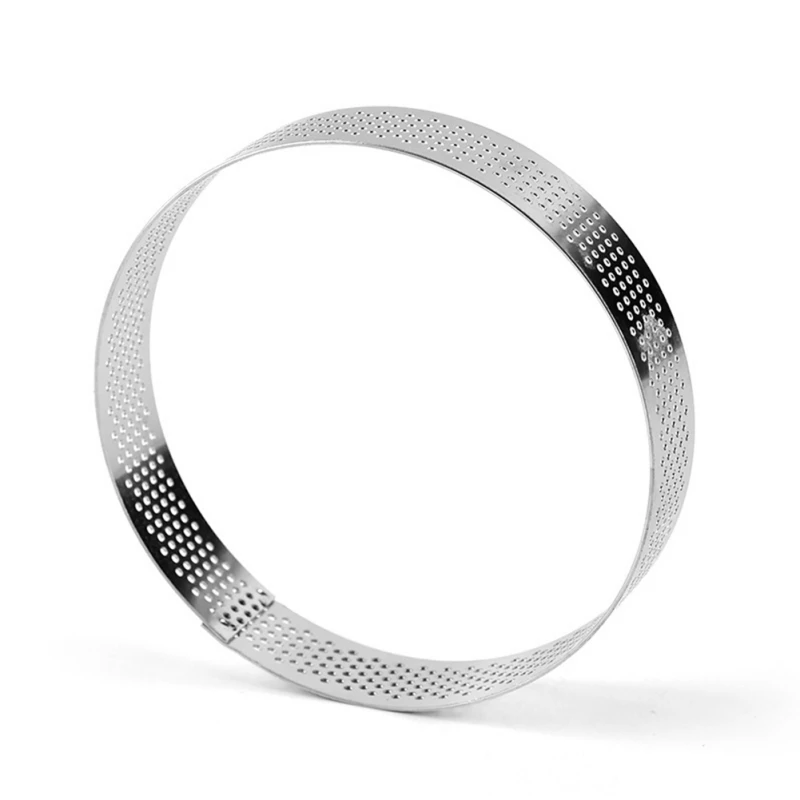 6-10 Cm Round Perforated Breathable Mousse Cake Ring Non-stick Stainless Steel Cake Ring Cake Tool, Breathable Cake Ring
6-10 Cm Round Perforated Breathable Mousse Cake Ring Non-stick Stainless Steel Cake Ring Cake Tool, Breathable Cake Ring