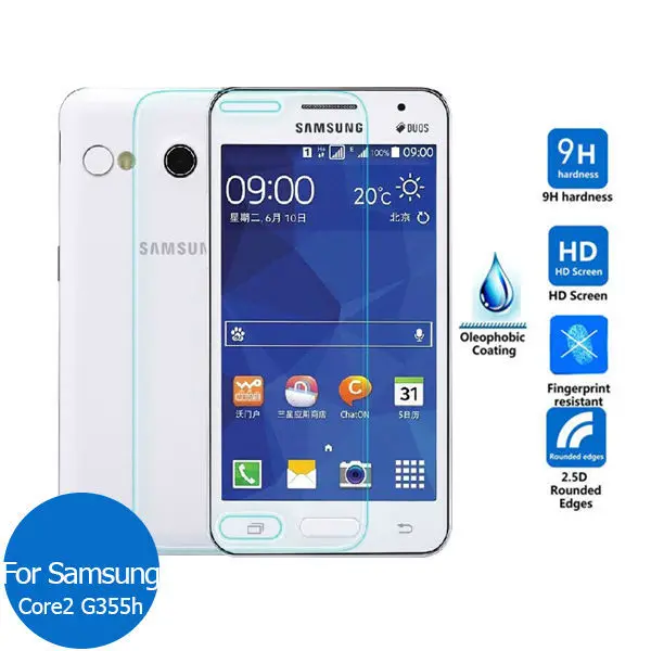 2PCS For Samsung Galaxy Core 2 Tempered Glass Screen Protector 2.5 9h Safety Protective Film On Core2 G 355H SM G355h sm-g355h
2PCS For Samsung Galaxy Core 2 Tempered Glass Screen Protector 2.5 9h Safety Protective Film On Core2 G 355H SM G355h sm-g355h