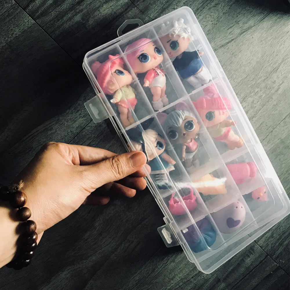 Popular 18 Compartments Toy Storage Carrying Box Accessories For LOL Surprise Dolls Develop intelligence p# dropship
Popular 18 Compartments Toy Storage Carrying Box Accessories For LOL Surprise Dolls Develop intelligence p# dropship
