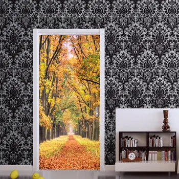 77X200cm 3D Door Wall Sticker DIY Home Decor Art Mural creative Vinyl Wallpaper Waterproof Wooden Autumn leaves stickers on the
77X200cm 3D Door Wall Sticker DIY Home Decor Art Mural creative Vinyl Wallpaper Waterproof Wooden Autumn leaves stickers on the
